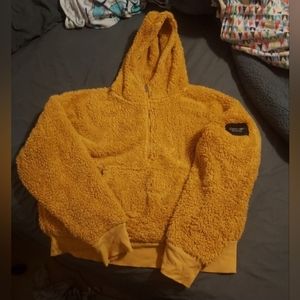 Women's Calvin Klein Sherpa hoodie extra large